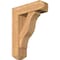 Ekena Millwork Funston Craftsman Smooth Bracket w/ Offset Brace, Western Red Cedar, 7 1/2"W x 24"D x 32"H BKT0806X24X32FST04SWR - alternate 1